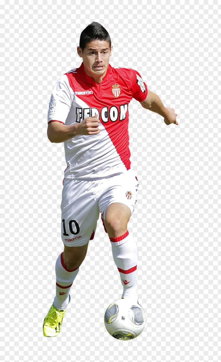 Football James Rodríguez Colombia National Team Soccer Player AS Monaco FC 2014 FIFA World Cup PNG