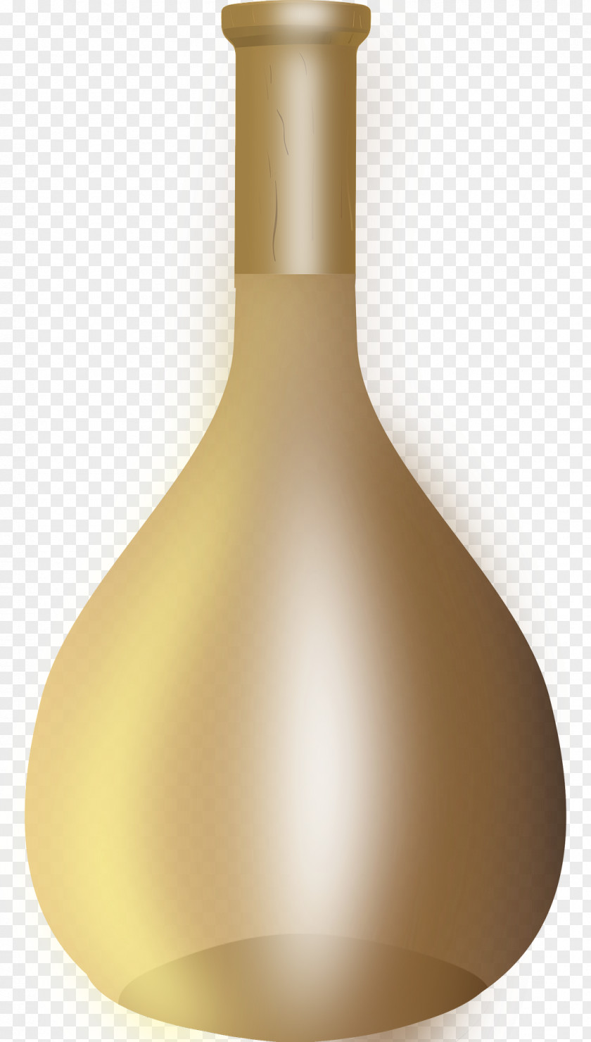 Golden Bottle Download PNG