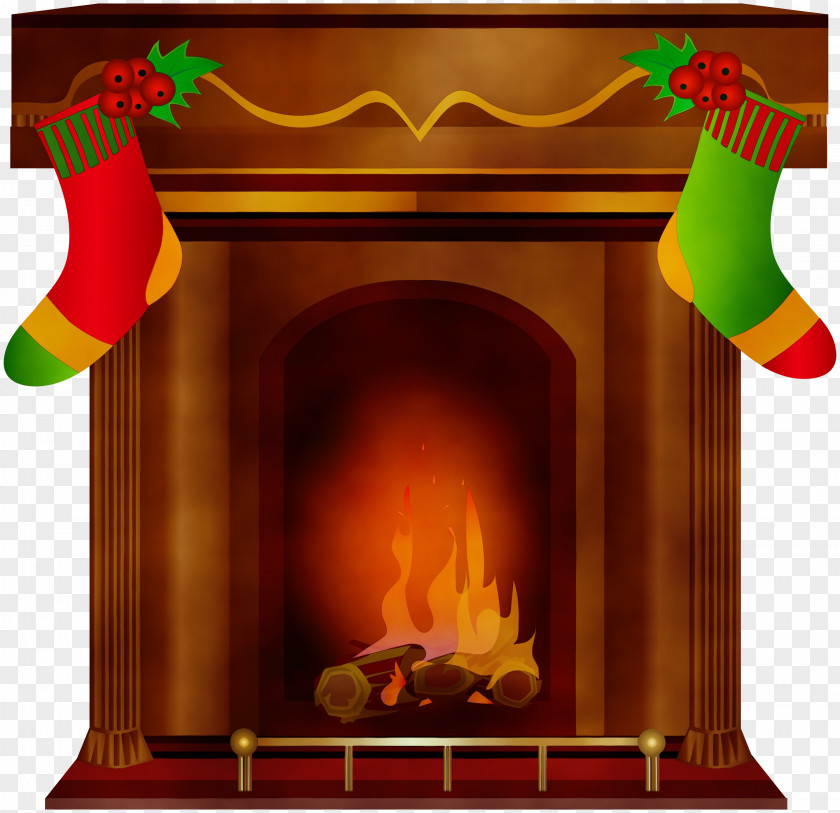 Heat Arch Chimney Christmas PNG