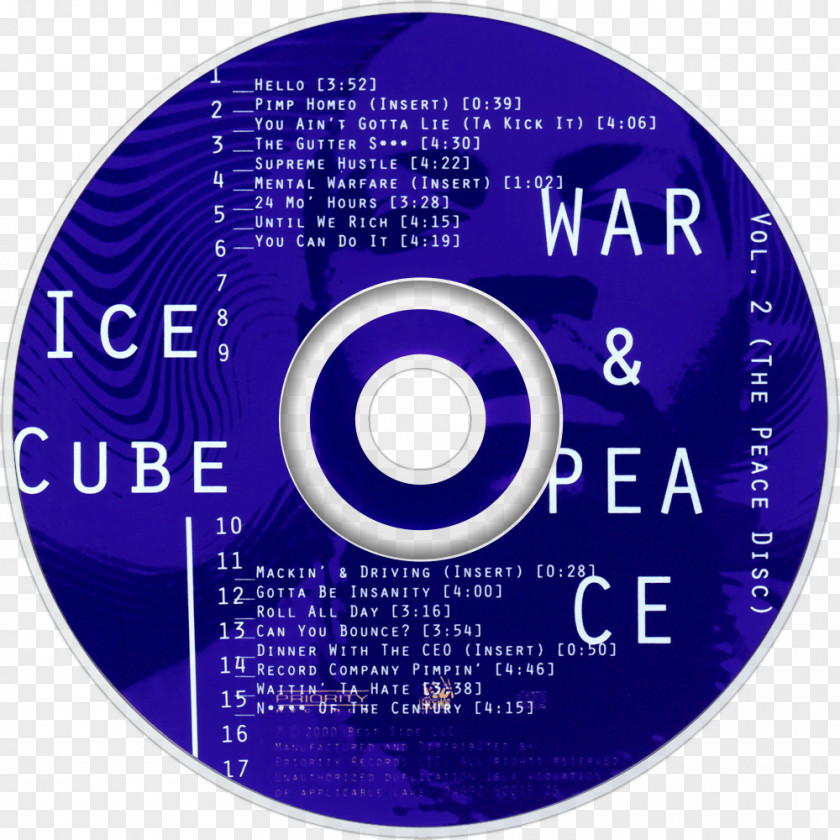 Ice Cube Predator Compact Disc Bromance Product Purple Brand PNG