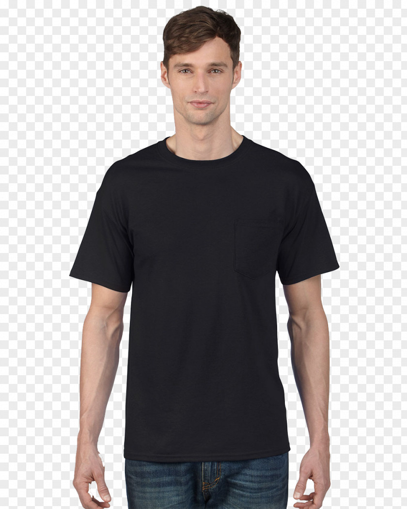 T-shirt Crew Neck Calvin Klein Sleeve PNG
