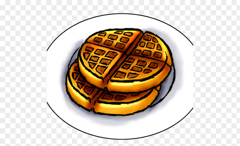 Breakfast Belgian Waffle Pancake Clip Art PNG