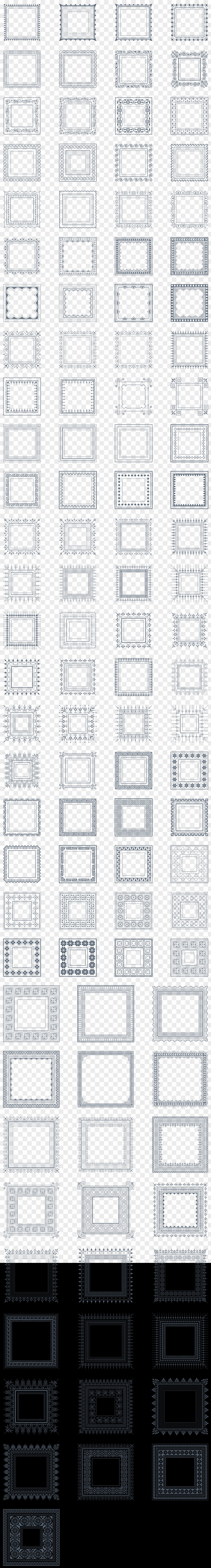 Essential Vector Ornament Pattern PNG