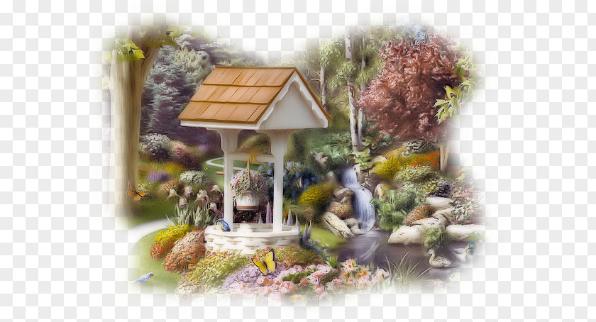 Garden Landscape Beautiful Sunday (Single Version) PNG