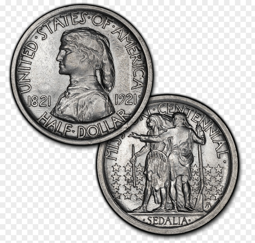 Half Dollar Silver Medal PNG