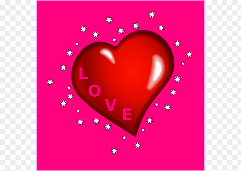 Pictures Of Hearts And Stars Heart Star Love Clip Art PNG