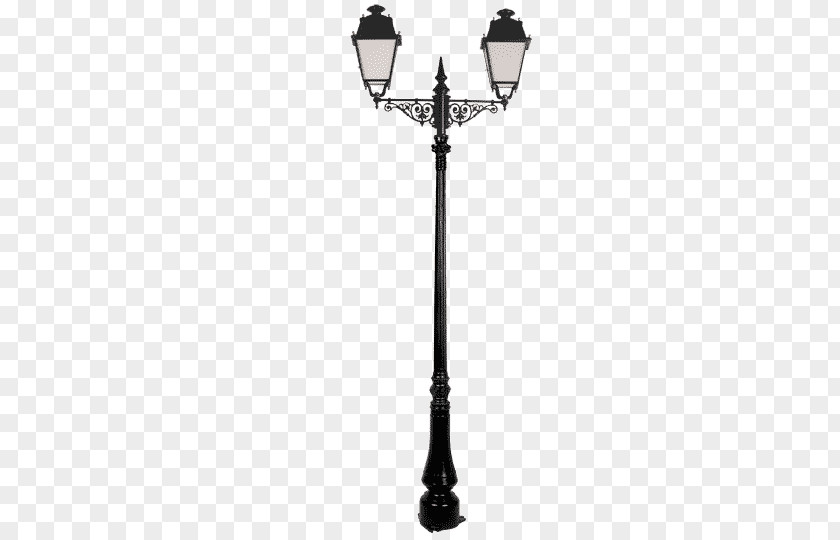 Street Light Candelabra Sconce Black Lamp PNG