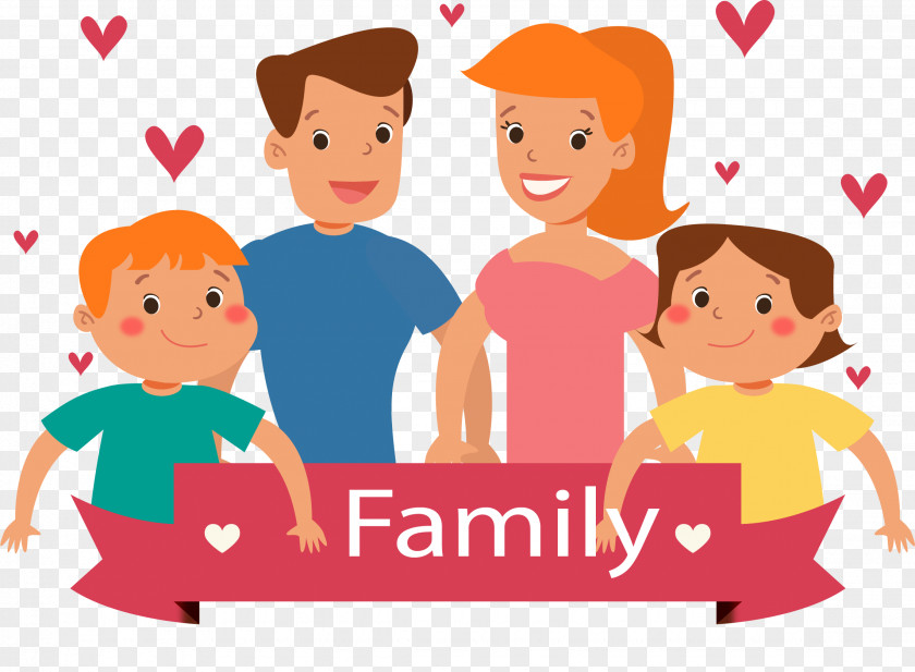 Super Loving Family Download Clip Art PNG