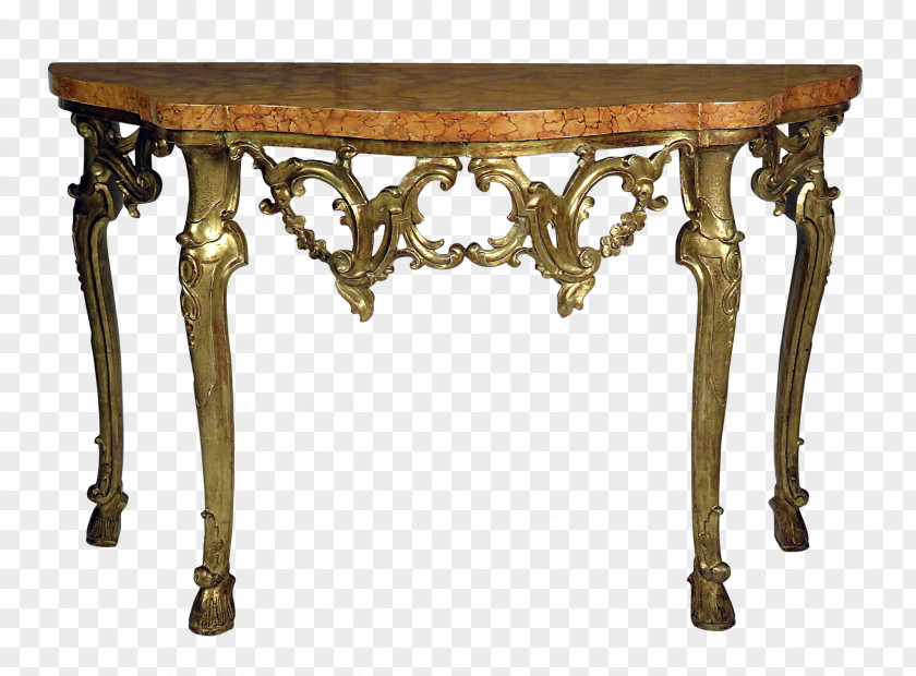 Table Napoleon III Style Antique Couch PNG