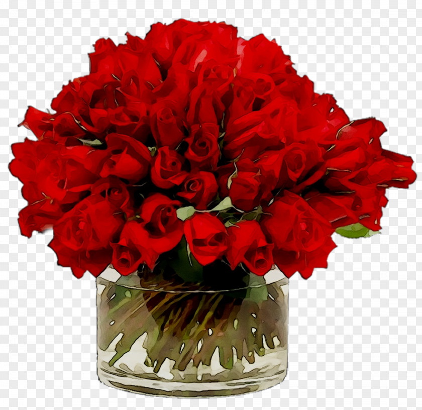 Vase Flower Bouquet Garden Roses PNG