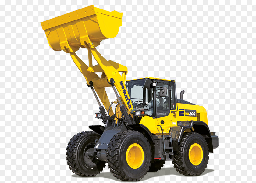 Business Komatsu Limited Loader Heavy Machinery PNG