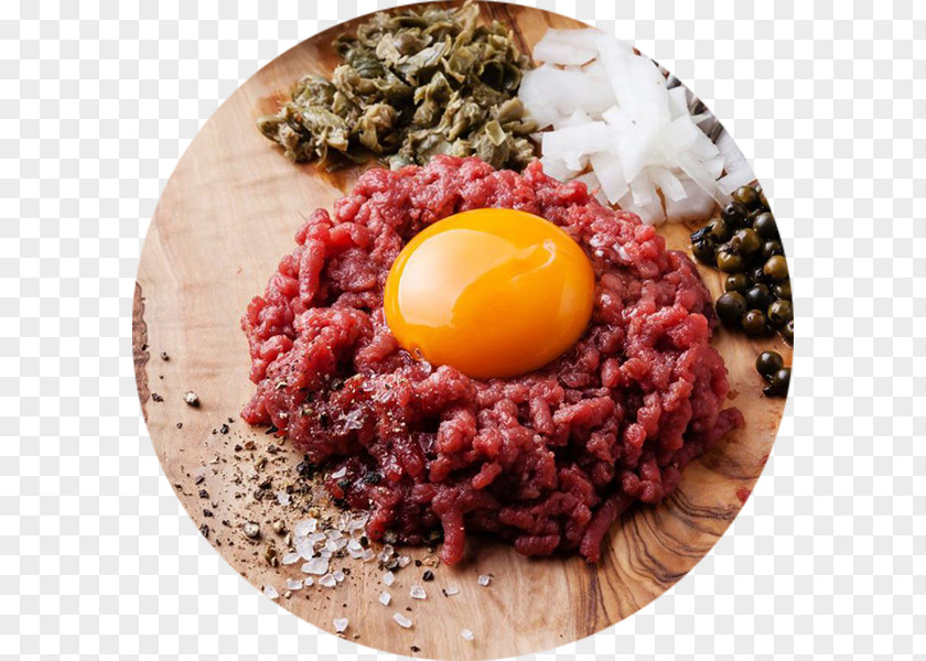 Cooking Labskaus Steak Tartare Dish French Fries Food PNG