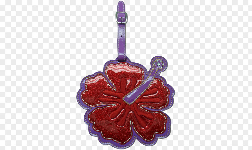 Hawaiian Tiki Kc Hawaii Luggage Tag Vinyl Hibiscus Glitter Red Identification Product Christmas Ornament Day PNG