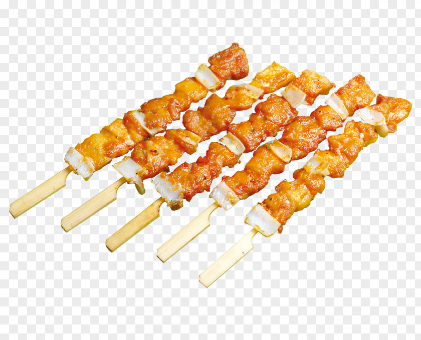 Meat Skewers Barbecue Chuan Tikka PNG