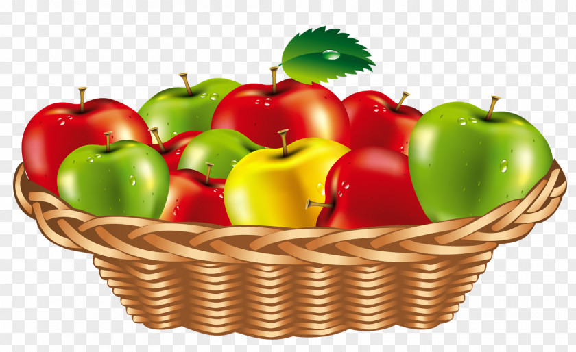Pepper Fruit Food Gift Baskets Clip Art PNG