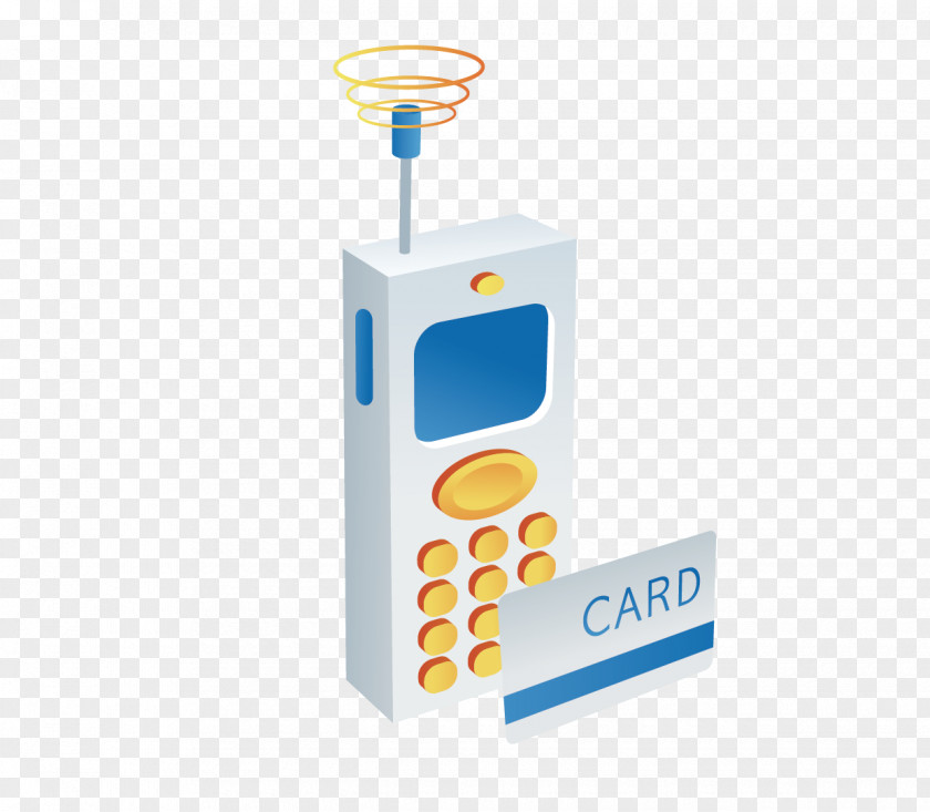 Vector Credit Card And Swipe Reader Pos Machine Point Of Sale PNG
