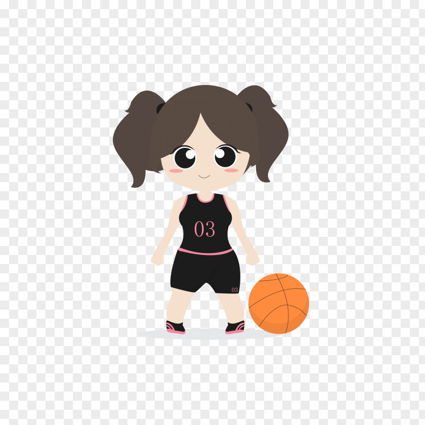 Womens Basketball Female PNG basketball Female, Black dress Girl clipart PNG