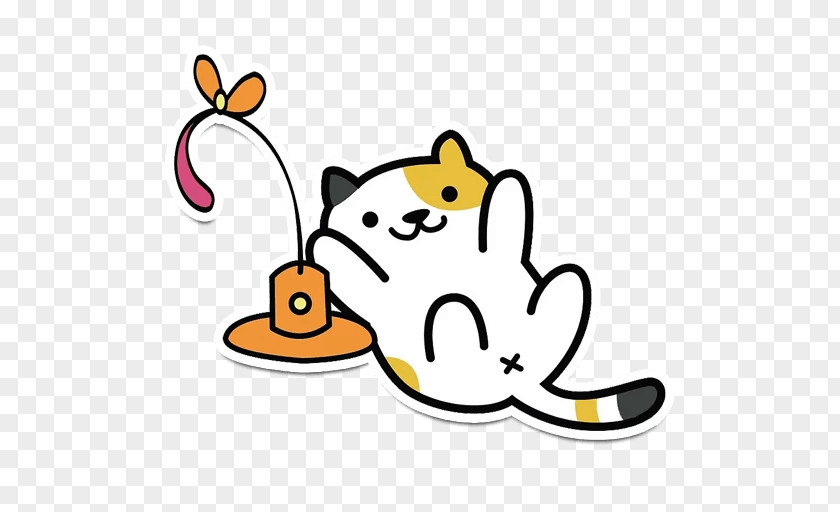 Cat Neko Atsume Sticker Telegram Clip Art PNG