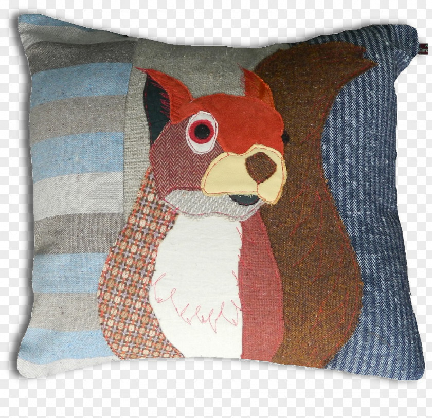 Pillow Throw Pillows Cushion Squirrel Textile PNG