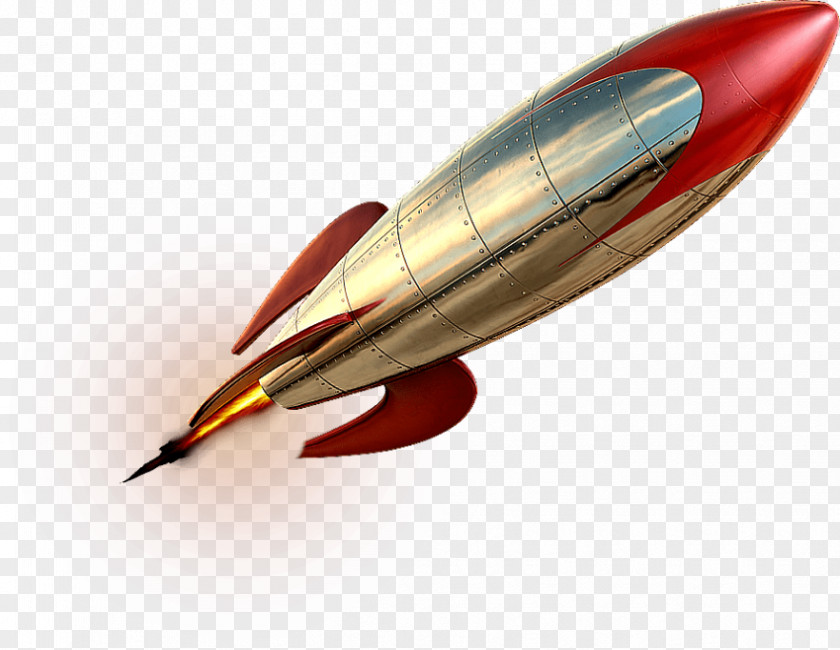 Rocket Image Space Age Missile PNG