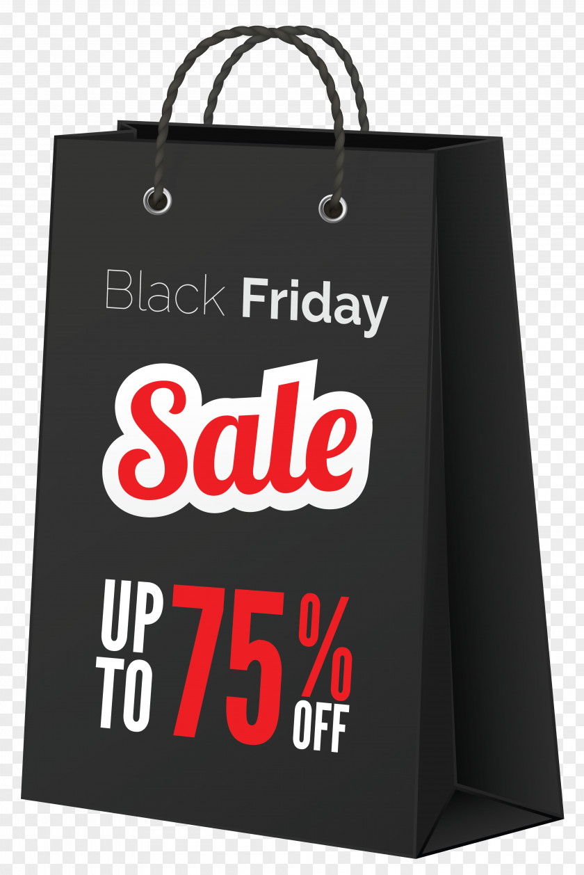 Black Friday Handbag Shopping Clip Art PNG