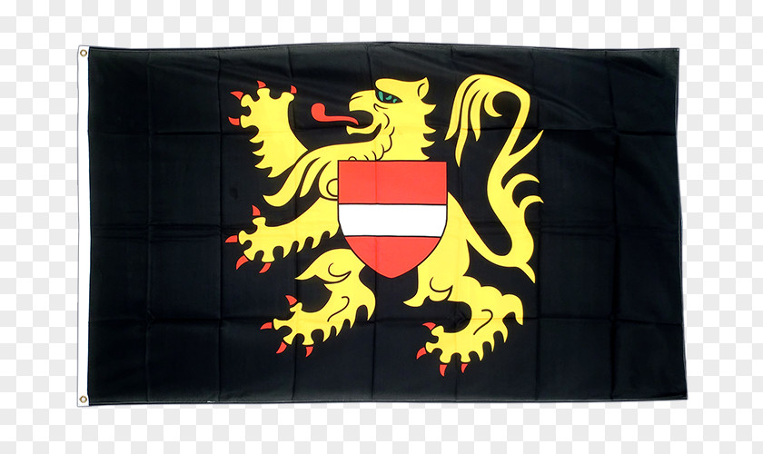 Flag Flemish Brabant Provinces Of Belgium Walloon North PNG