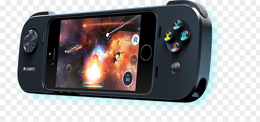 Handheld Game Console Logitech PowerShell IPod Touch Controllers IPhone PNG