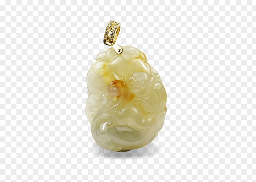 Lotus Jade Rabbit Jadeite Charms & Pendants Jewellery Gold PNG