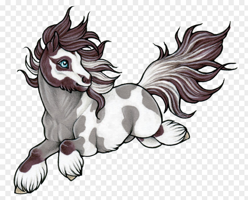 Mustang Cat Legendary Creature Cartoon PNG