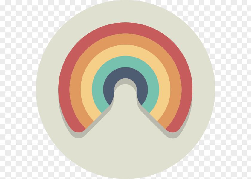 Rainbow Circle PNG