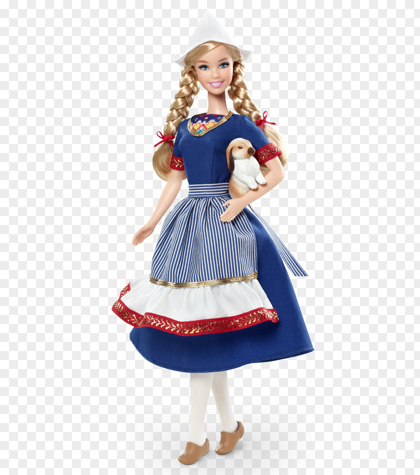 Barbie Netherlands Dutch Doll Toy PNG