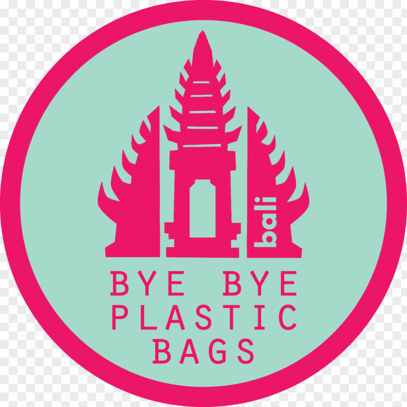 Bye Plastic Bag Bali Organization Waste PNG