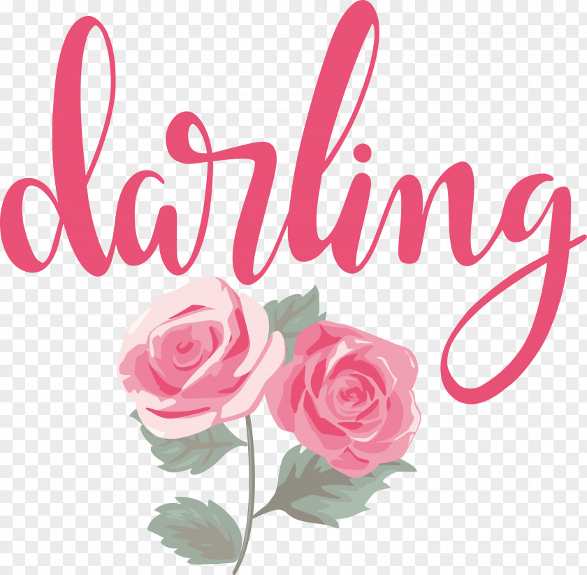 Darling Wedding PNG