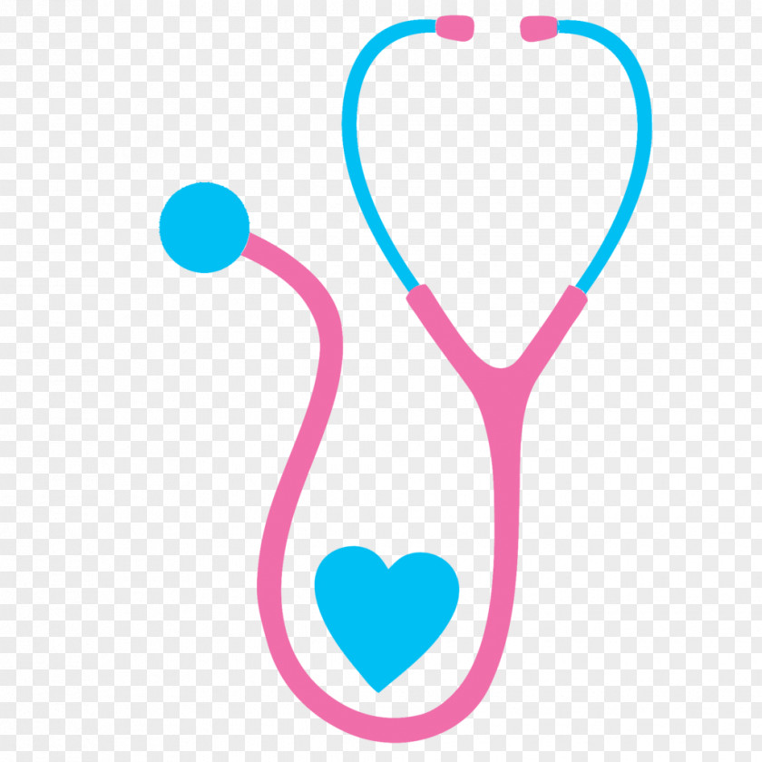 Stethoscope Silhouette Decal Nursing Clip Art Product Monogram PNG