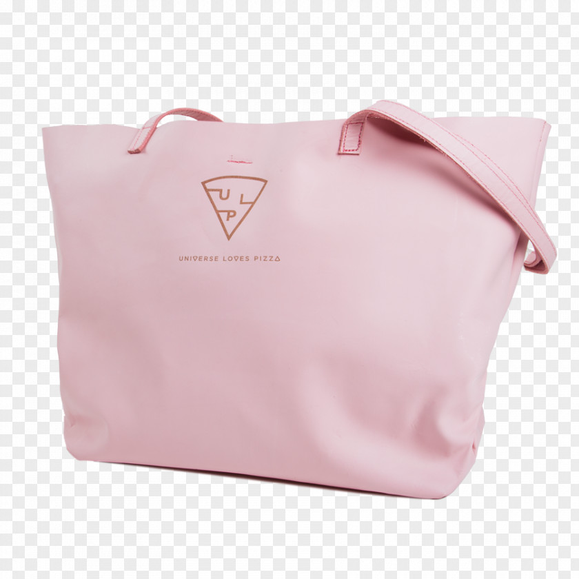 Bag Tote Handbag Leather Pink PNG