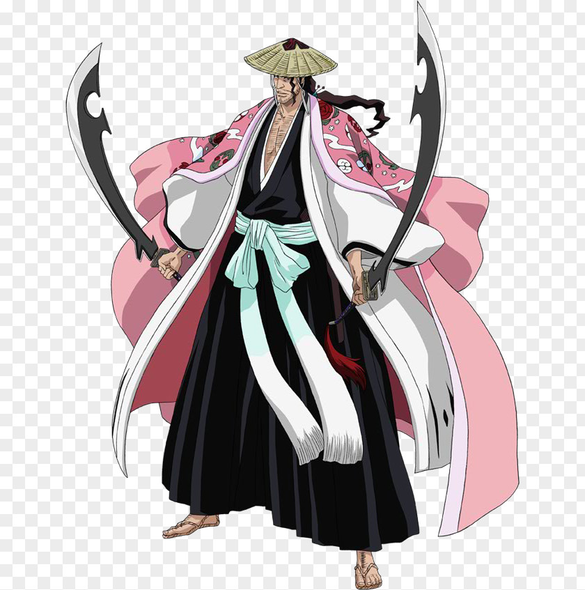 Bleach Shunsui Kyōraku Katen Kyōkotsu Nanao Ise Jūshirō Ukitake PNG