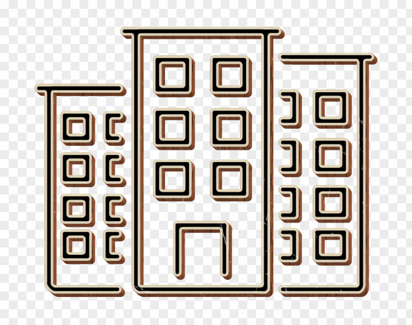 Rectangle Hotel Icon PNG