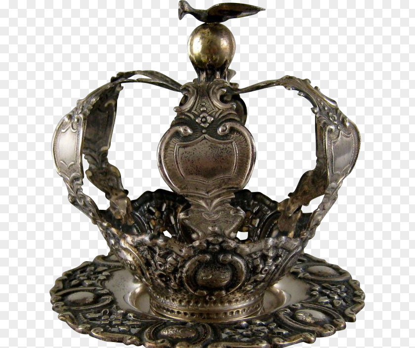 Silver Crown Antique Cult Of The Holy Spirit PNG