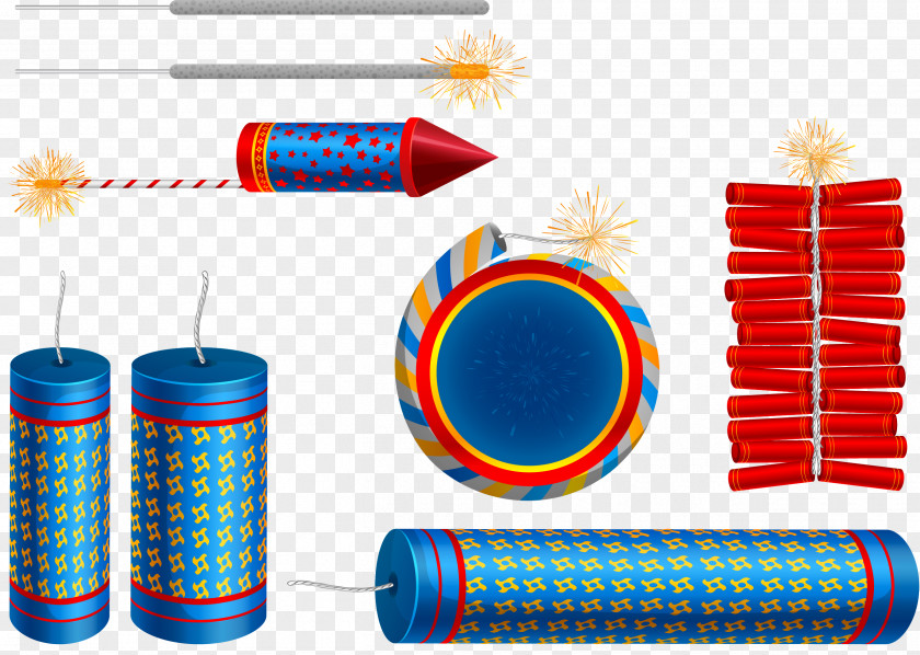 Vector Fireworks Firecracker Download PNG