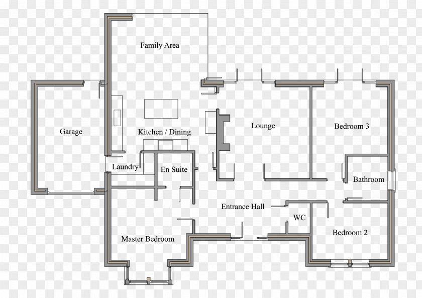Design Floor Plan Technical Drawing House PNG