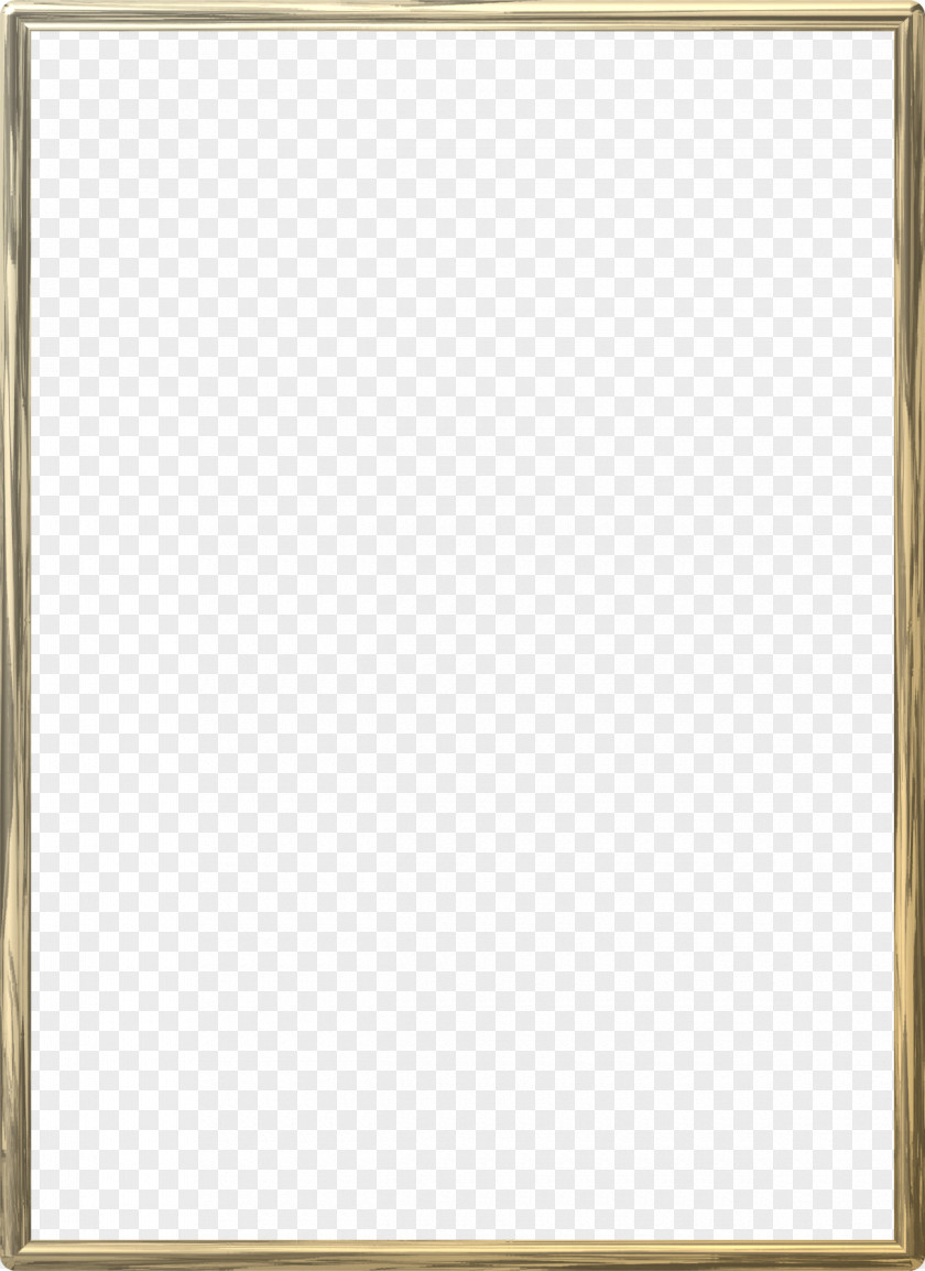 Gold Border Frame Photo Film Line Icon PNG