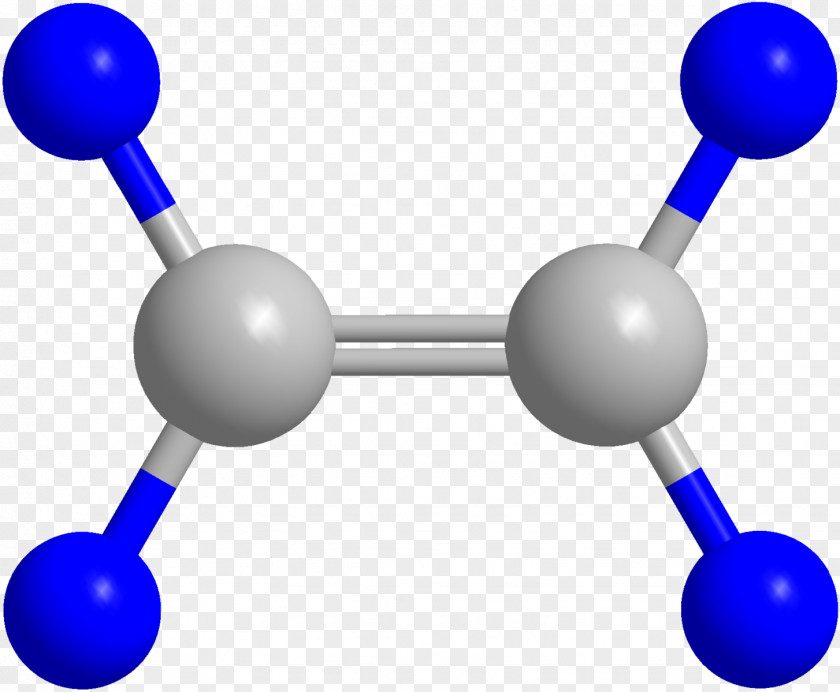 Model Alkene Molecule Ethylene Chemistry Carbon PNG