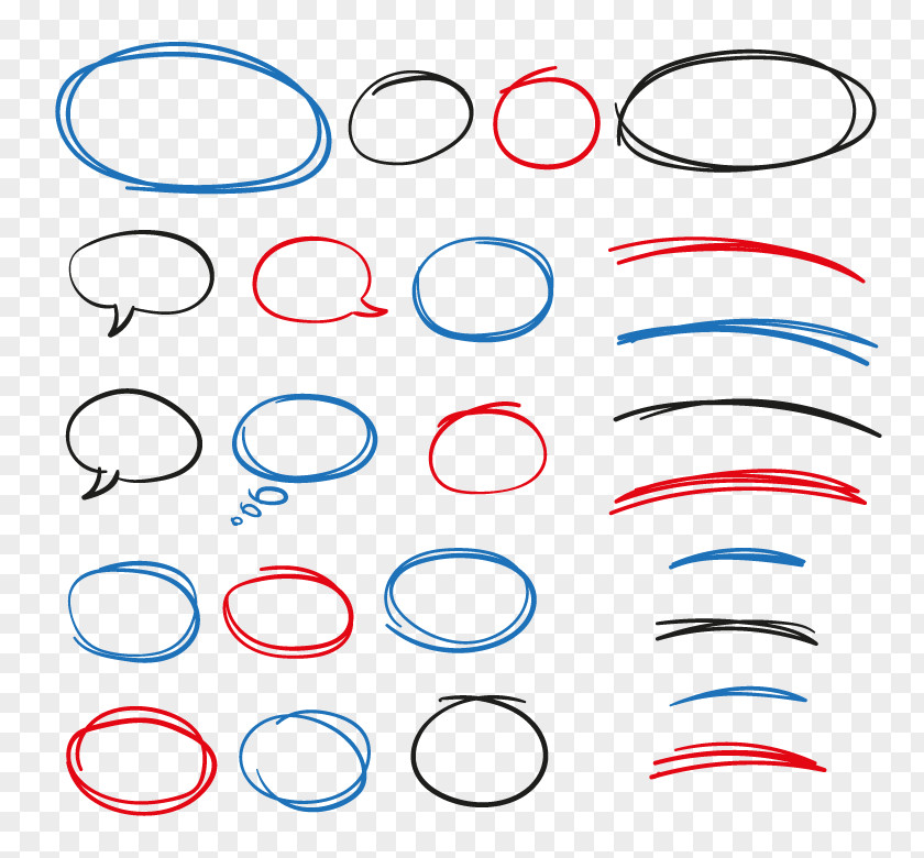 Underline Circle Drawing Clip Art PNG