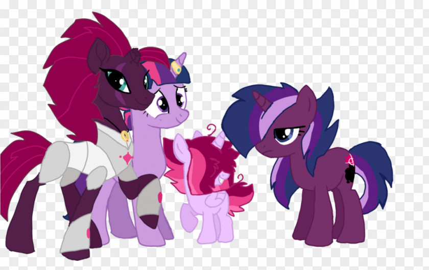 Unicorn Pony Tempest Shadow Princess Luna Fluttershy Rainbow Dash PNG
