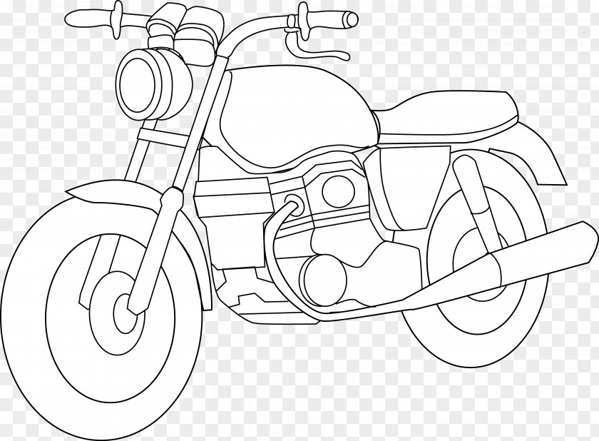 Images Motorcycles Motorcycle Harley-Davidson Drawing Clip Art PNG