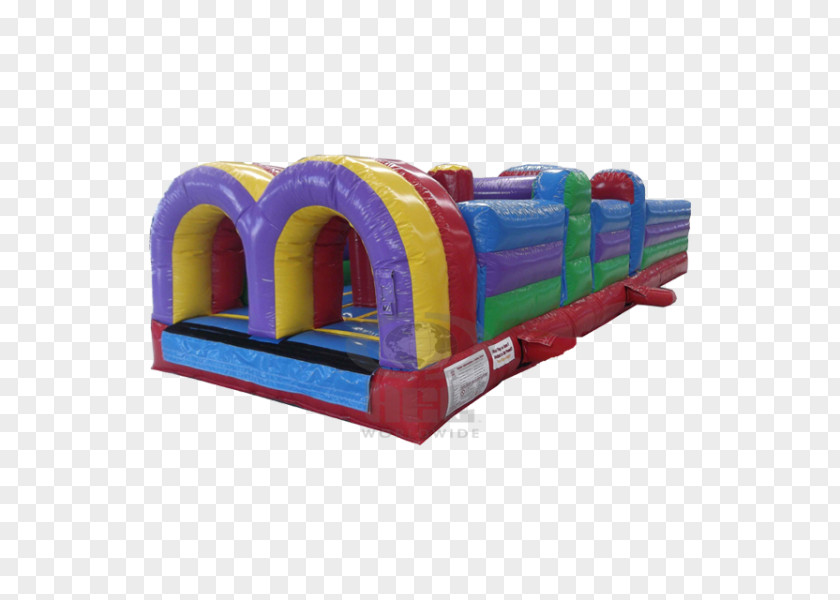 Obstacle Course Playground Slide Inflatable Bouncers PNG