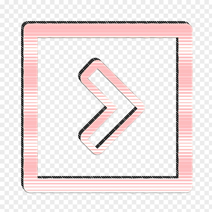 Pink Pointer Icon Arrow Direction Point PNG