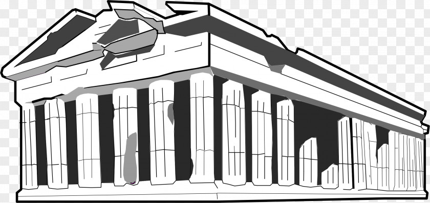 Temples Parthenon Clip Art PNG