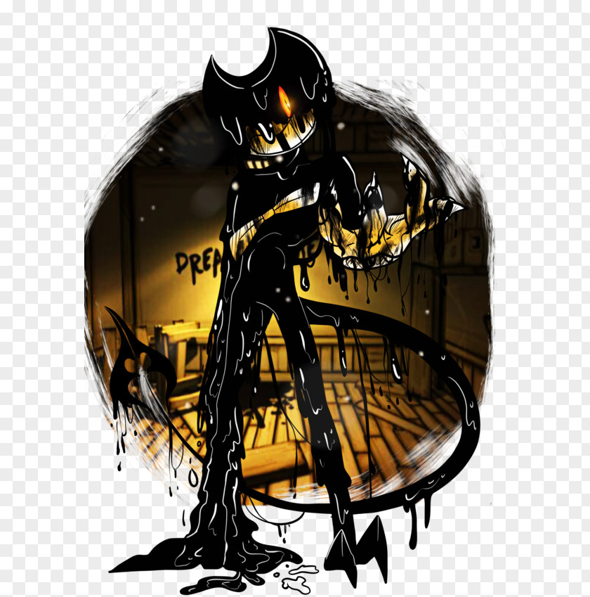 Bendy Ink Demon And The Machine Song Cuphead Game PNG