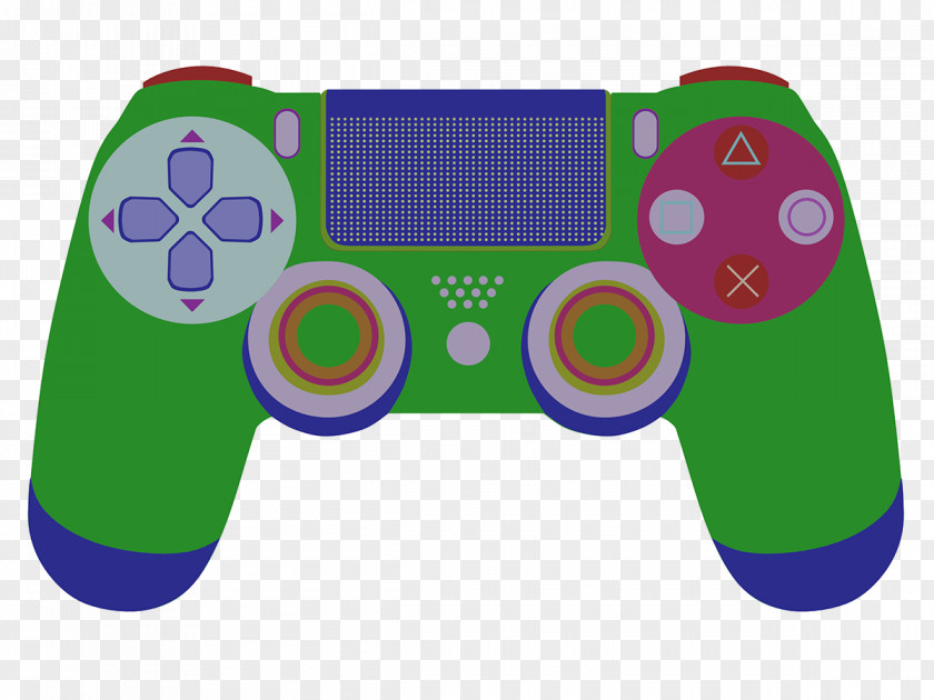 Play Station Drawing Sony PlayStation 4 Pro Gamepad 3 Game Controllers PNG